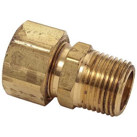 Thrifco Plumbing No. 68 1/2 Inch x 1/4 Inch Lead-Free Brass Compression MIP Adapter 9468020